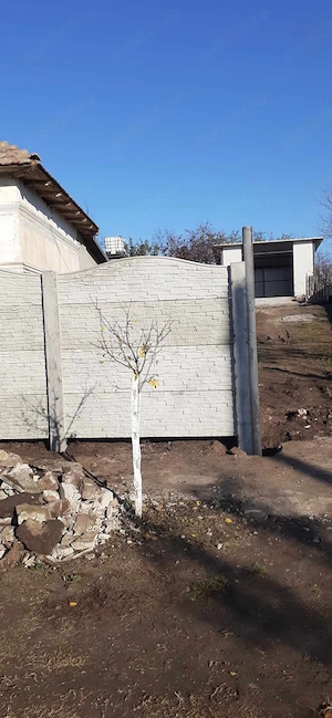Vand gard din beton  - imagine 5