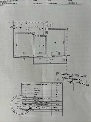 Persoană fizică, vând apartament cu 2 camere. - imagine 4