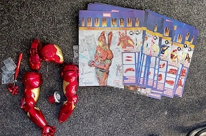 Vând colecție Iron Man Marvel