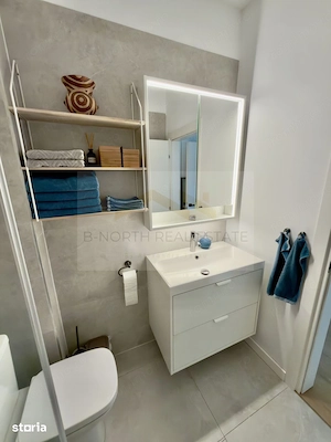 Apartament 3 camere premium | Orientare sud | 2 băi | 1 parcare City Nord Tunari - imagine 11