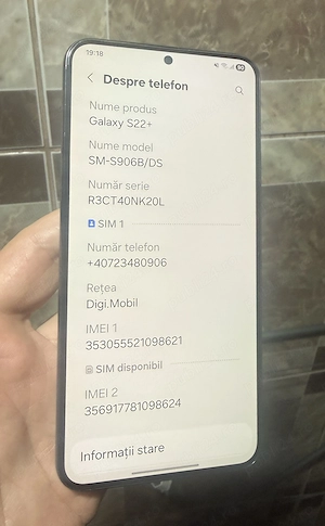 Samsung Galaxy S22+ 5G dual sim 128gb