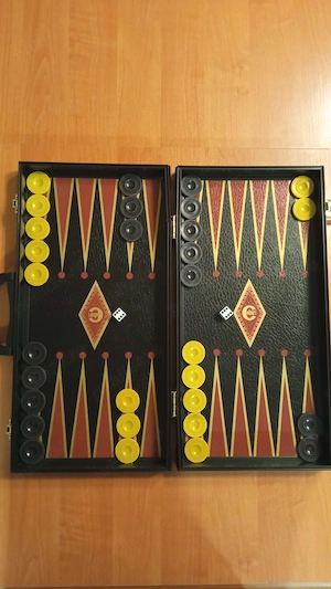 Set de table Backgammon