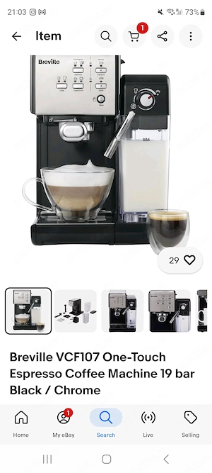 Expresso cafea Breville