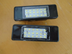 Set 2 Lămpi LED Număr Citroën (Berlingo, C3, C4, C5) / Peugeot (206, 307, 308), Plug & Play, Noi