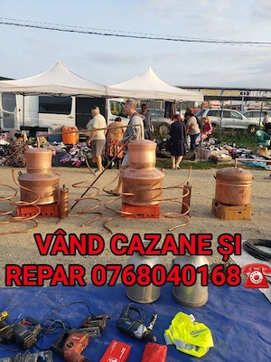 Vând cazane și repar 