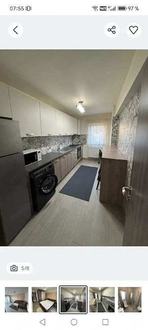 Închiriez apartament 2 camere micro 3  - imagine 5