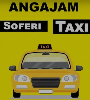 Angajez Sofer Taxi chirie sau procent dispecerat Daniel Taxi