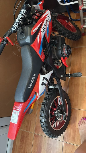 Motocicleta Cross 49cc DirtBike Enduro Ultra Moto pentru copii