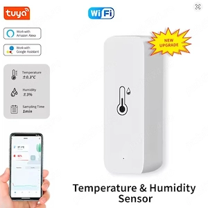 Set 4 senzori temperatura umiditate WIFI Tuya Smartlife PRET FIX 120 lei