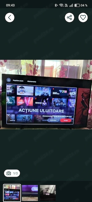 televizor Philips smart 