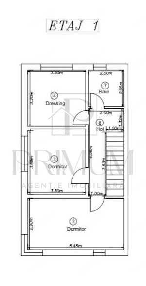 GIROC - 4 Camere si 2 bai - Zona excelenta - Toate utilitatile - imagine 3