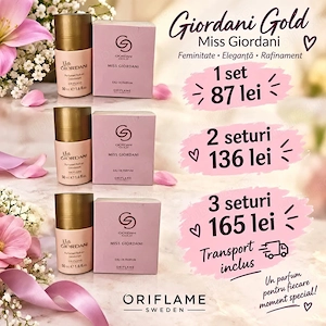 Miss Giordani parfumul adorat de femei 