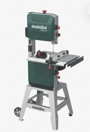 Metabo BAS 318 PRECISION DNB - Fierastrau cu banda, 900 W, 2240 mm, picioare sustinere, led iluminar