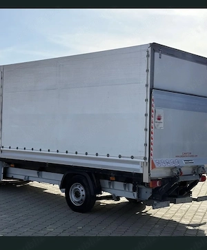 Autoutilitara duba prelata si lift 4.2 metri transport marfa mobila mutari - imagine 2