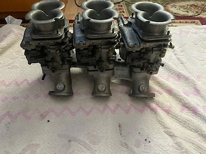 Set Carburatoare Raritate Weber 42 DCNF 2 – Originale Made in Italy (Bancă / Galerie inclusă) - imagine 7