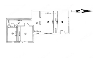 Moldova Noua | Spatiu Comercial | 2 Apt | 95MP | ZERO COMISION - imagine 7