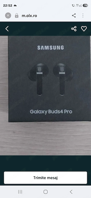 Căști galaxy buds 4 pro