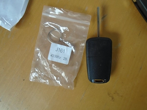 Cheie auto completa 433MHz J161 si Carcasa cheie Peugeot / Citroen CE0536 - NOI - imagine 4