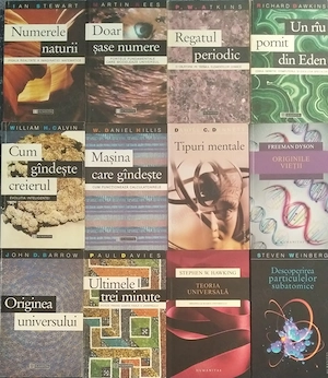 Vând cărți din colecția Science Masters (Humanitas)