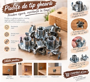 Piulite de tip ghear 