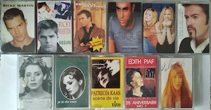 Vând casete audio - muzică ușoară internațională