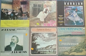 Vând discuri vinil - muzică clasică