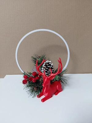 cercuri pentru decorat figurine reni craciun  decoratiuni 