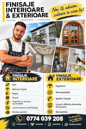 Finisaje Interioare Exterioare 