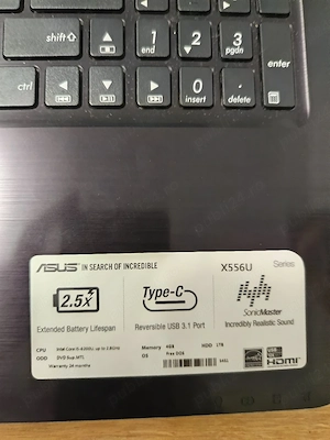 Vand laptop Asus