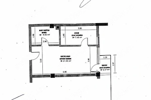 Persoana fizica vand apartament 1 camera langa Platinia - imagine 9