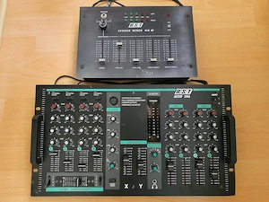 Doua mixere profesionale DJ BST Activ 206 si BST Stereo Mixer MM 45