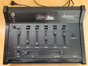 Vivanco MX 740 mixer audio vintage 5 canale