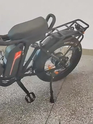 Bicicletă Electrică Pliabilă Ultra-Puternică   Tip Scrambler   Fat Bike - imagine 4