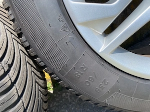 Jante originale Audi Q5 / Q5 Sportback R18 + Michelin CrossClimate 235/60 R18 - imagine 5
