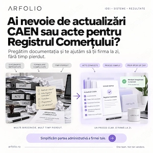 Studio integrat servicii afaceri - strategie, IT, brand, administrativ, GDPR
