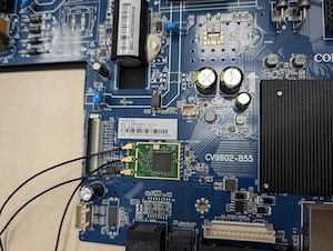 Placa Televizor CV9602-B55 Vortex Nei Akai Starlight Diamant Horizon Utok Wellington V43R0213VS TFT2 - imagine 2