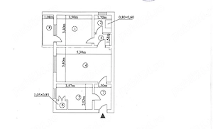 Apartament 2 camere de vanzare - Orion (K-uri), Piatra Neamt - imagine 2