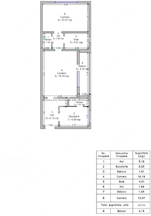 AX1342 Gheorghe Lazar, Renovat Integral, Centrala Proprie - imagine 10