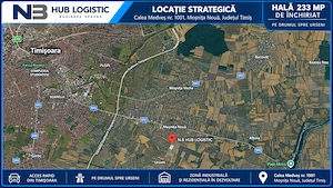 Hala 233 mp de inchiriat   Timisoara  Mosnita Noua - imagine 6