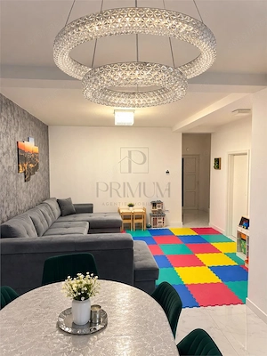 Duplex complet mobilat in Bucovat – 80 mp utili, teren 260 mp, terasa inchisa  #537;i pod mansardabi - imagine 11