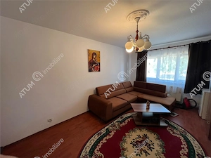 Apartament 3 camere decomandate 2 bai zona Vasile Aaron Sibiu - imagine 12