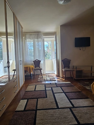 Apartament 1 camera Sagului Brancoveanu parter cu balcon amenajat mobilat utilat - imagine 8