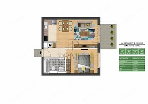 LIPOVEI - 2 CAMERE - CENTRALA PROPRIE - SEMIDECOMANDAT - imagine 8
