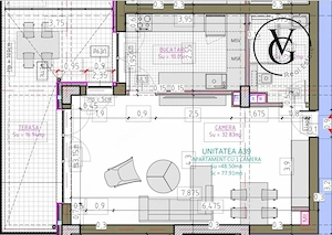 Studio spatios | Complex rezidential | Blue Bike EDEN - imagine 2