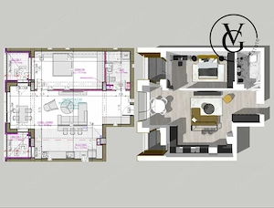 Apartament cu 2 camere  | Complex rezidential | Blue Bike EDEN - imagine 2