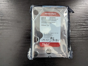HDD Western Digital Red 3TB (WD30EFRX) pentru NAS   Server - NOU   SIGILAT