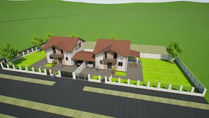 Giroc - Duplex despartit prin carport - 4 Camere - 2 Bai - Zona buna - imagine 5