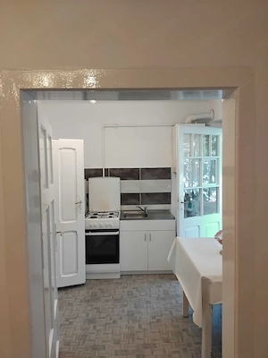 Inchiriez apartament cu o camera, baie si bucatarie utilate, curat proaspat zugravit, apartamentul e - imagine 7
