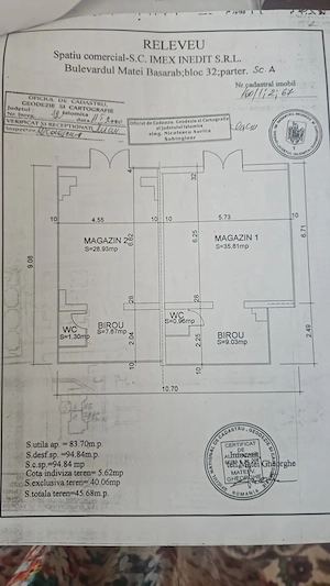 Spatiu ultracentral de inchiriat