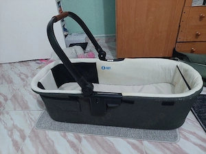 Landou Joie verde + protecție landou + protecție solară